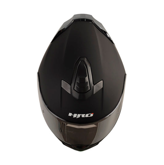 CASCO 506 SP SOLIDO NEGRO/PLATA MATE VISOR PLATA SKU: HRO506SONGPLPL-#