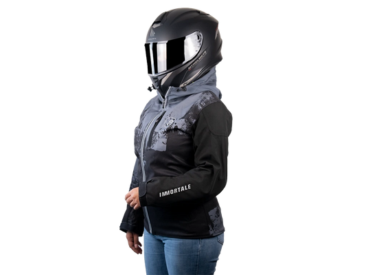 CHAMARRA IMMORTALE SOFSHELL FREYA DAMA | BLACK | SKU: IMFREDABLA-#