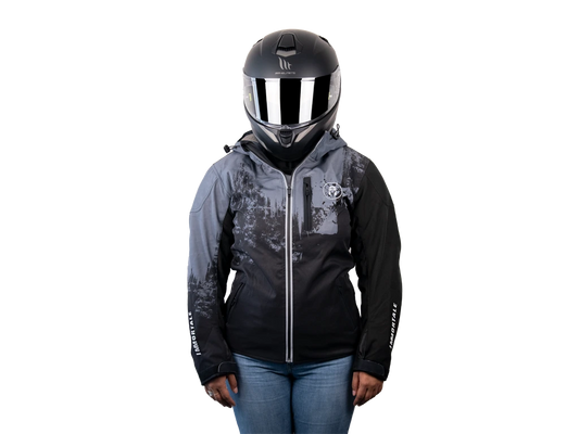 CHAMARRA IMMORTALE SOFSHELL FREYA DAMA | BLACK | SKU: IMFREDABLA-#