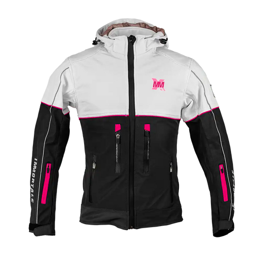 CHAMARRA IMMORTALE SIRELIA NEGRO/ROSA/BLANCO | SKU: IMSIRWPK-#