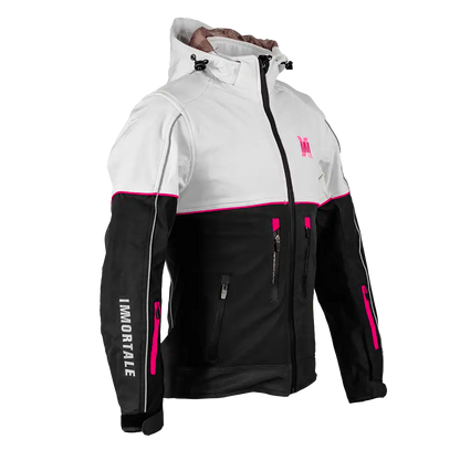 CHAMARRA IMMORTALE SIRELIA NEGRO/ROSA/BLANCO | SKU: IMSIRWPK-#
