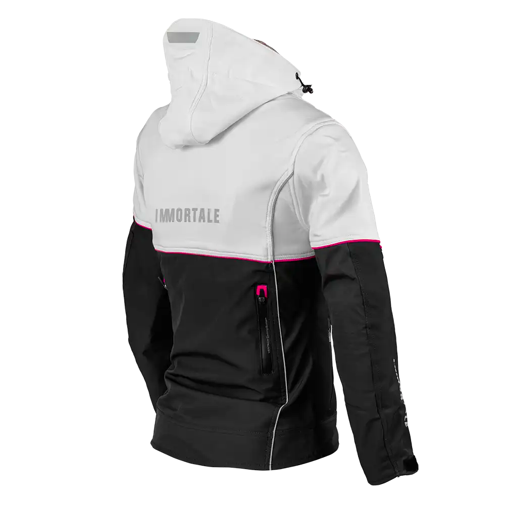 CHAMARRA IMMORTALE SIRELIA NEGRO/ROSA/BLANCO | SKU: IMSIRWPK-#