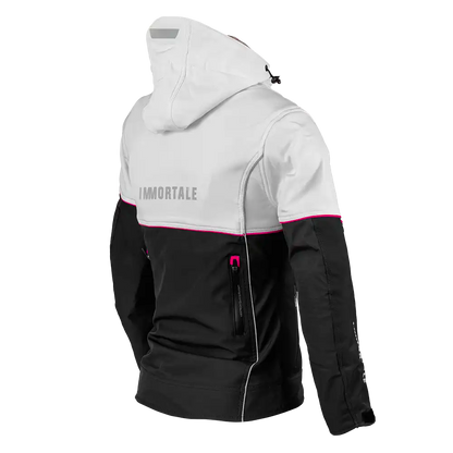 CHAMARRA IMMORTALE SIRELIA NEGRO/ROSA/BLANCO | SKU: IMSIRWPK-#