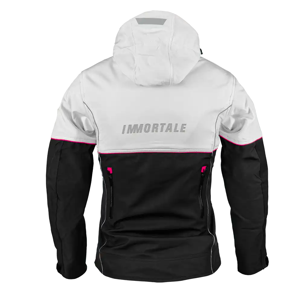 CHAMARRA IMMORTALE SIRELIA NEGRO/ROSA/BLANCO | SKU: IMSIRWPK-#