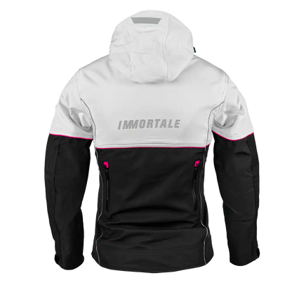 CHAMARRA IMMORTALE SIRELIA NEGRO/ROSA/BLANCO | SKU: IMSIRWPK-#
