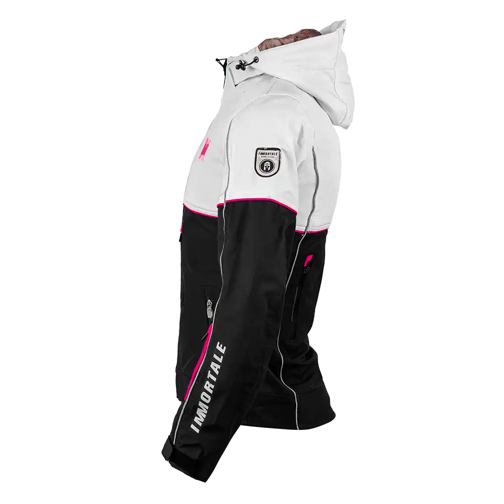 CHAMARRA IMMORTALE SIRELIA NEGRO/ROSA/BLANCO | SKU: IMSIRWPK-#