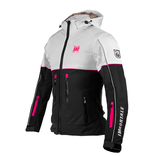 CHAMARRA IMMORTALE SIRELIA NEGRO/ROSA/BLANCO | SKU: IMSIRWPK-#