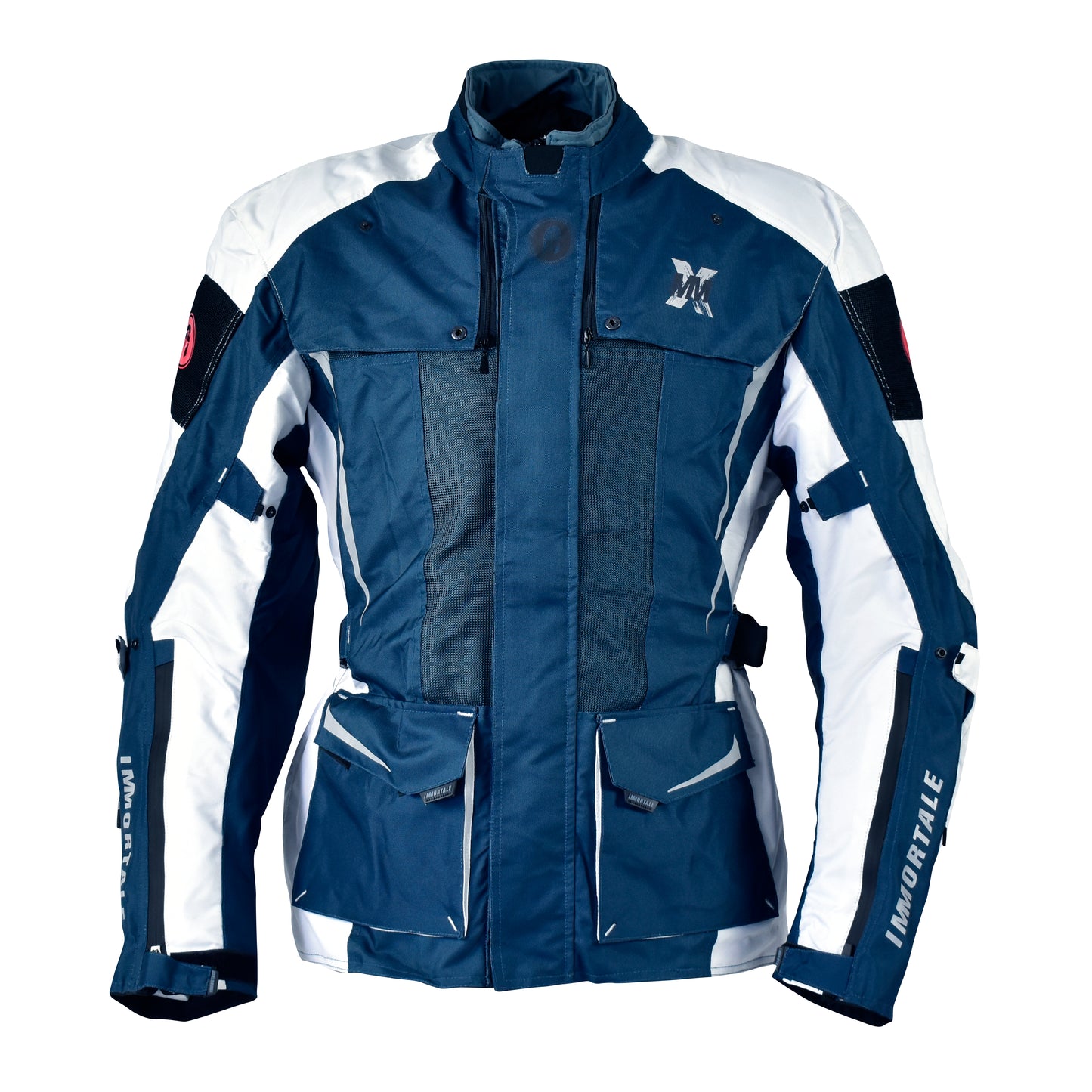 CHAMARRA IMMORTALE INNOVUS HOMBRE DOBLE PROPOSITO AZUL/ROJO/BLANCO | SKU: IMINOMAZ-#