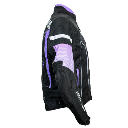 CHAMARRA IMMORTALE LUMINIA MUJER NEGRO/LILA | SKU: IMLUMMR-#