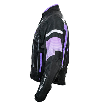 CHAMARRA IMMORTALE LUMINIA MUJER NEGRO/LILA | SKU: IMLUMMR-#