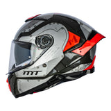 CASCO MT THUNDER 4 SV CHEEP B5 ROJO BRILLO | SKU: 1308929151-#