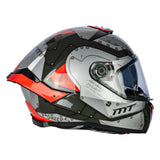 CASCO MT THUNDER 4 SV CHEEP B5 ROJO BRILLO | SKU: 1308929151-#