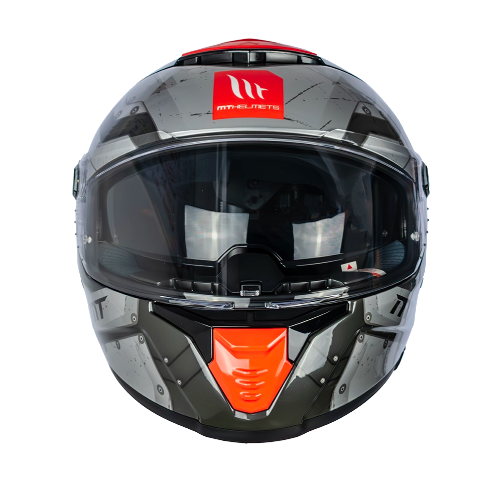 CASCO MT THUNDER 4 SV CHEEP B5 ROJO BRILLO | SKU: 1308929151-#