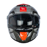 CASCO MT THUNDER 4 SV CHEEP B5 ROJO BRILLO | SKU: 1308929151-#