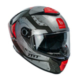 CASCO MT THUNDER 4 SV CHEEP B5 ROJO BRILLO | SKU: 1308929151-#