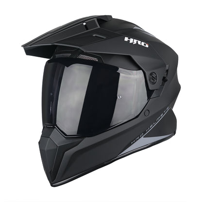 CASCO MX340 DV SOLIDO NEGRO MATE VISOR OSCURO SKU:HMX340SOMNEOS-#