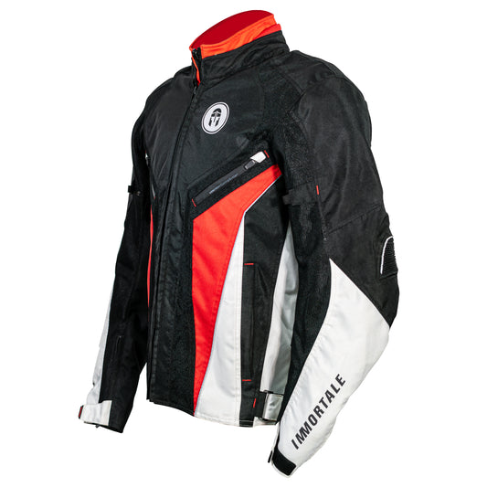 CHAMARRA IMMORTALE NECTARIA MUJER NEGRO/ROJO/BLANCO | SKU: IMNECMRJ-#