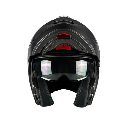 CASCO MT EXODUS SV PURE A1 NEGRO  MATE SKU:136400PA120#