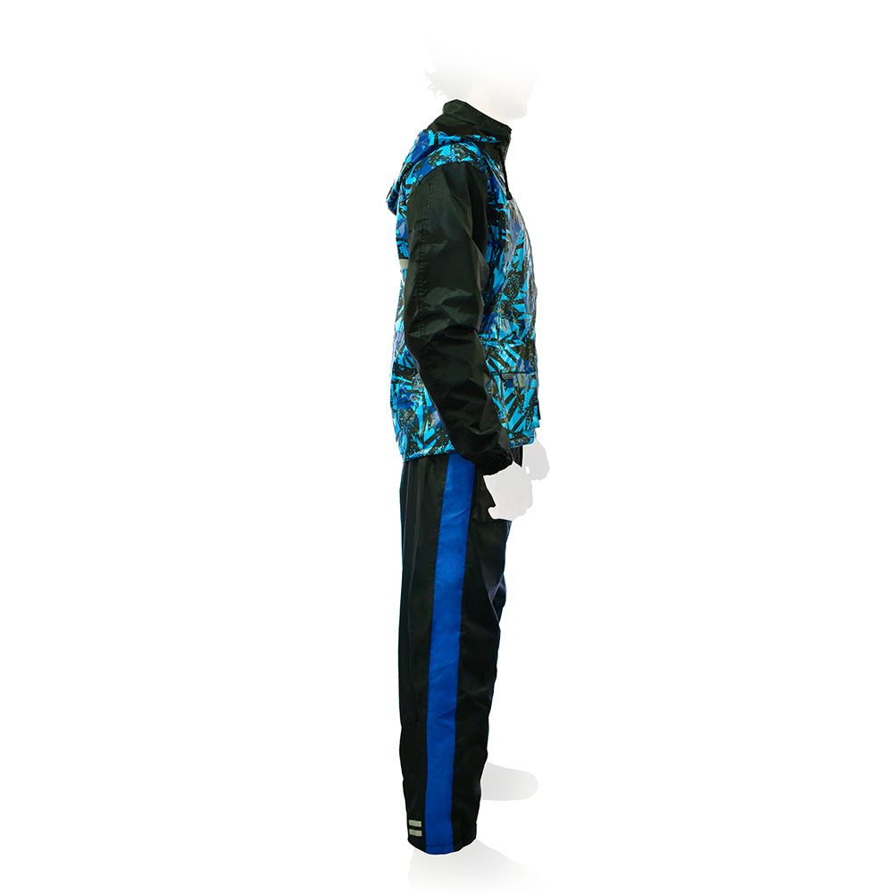 TRAJE IMPERMEABLE HOMBRE NEREA AZUL/NEGRO SKU: IMNERHBLBK-#