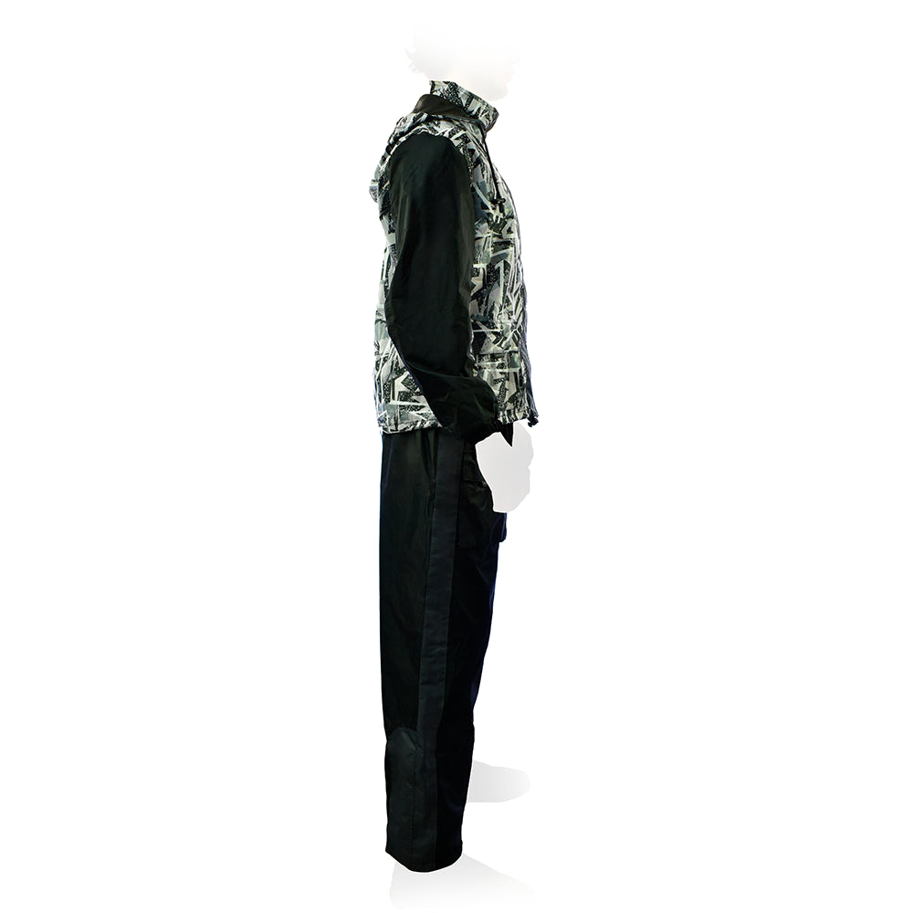 TRAJE IMPERMEABLE HOMBRE NEREA GRIS/NEGRO SKU: IMNERHGRBK-#