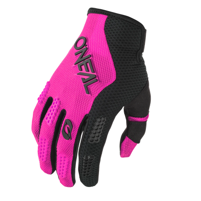GUANTES ONEAL ELEMENT RACEWEAR V.24 NEGRO/ROSA | SKU: E032-7#