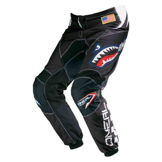 PANTALÓN ONEAL AFTERBURNER | NEGRO/AZUL |SKU:0124-86#