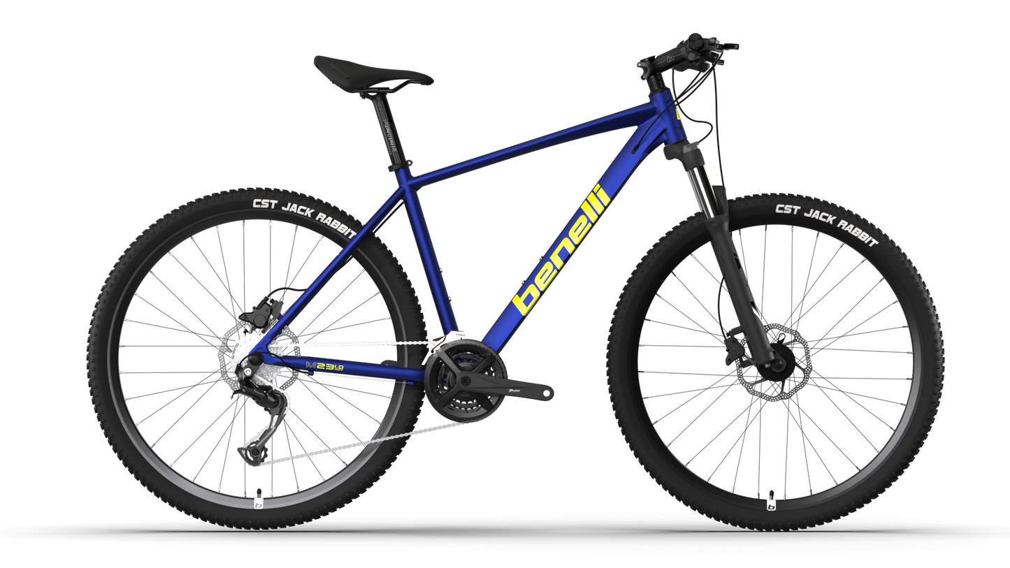 BICICLETA BENELLI M23 1.0 ADV AL 29 OCEAN BLUE YELLOW | SKU: BBM231ADAL29BLYE#