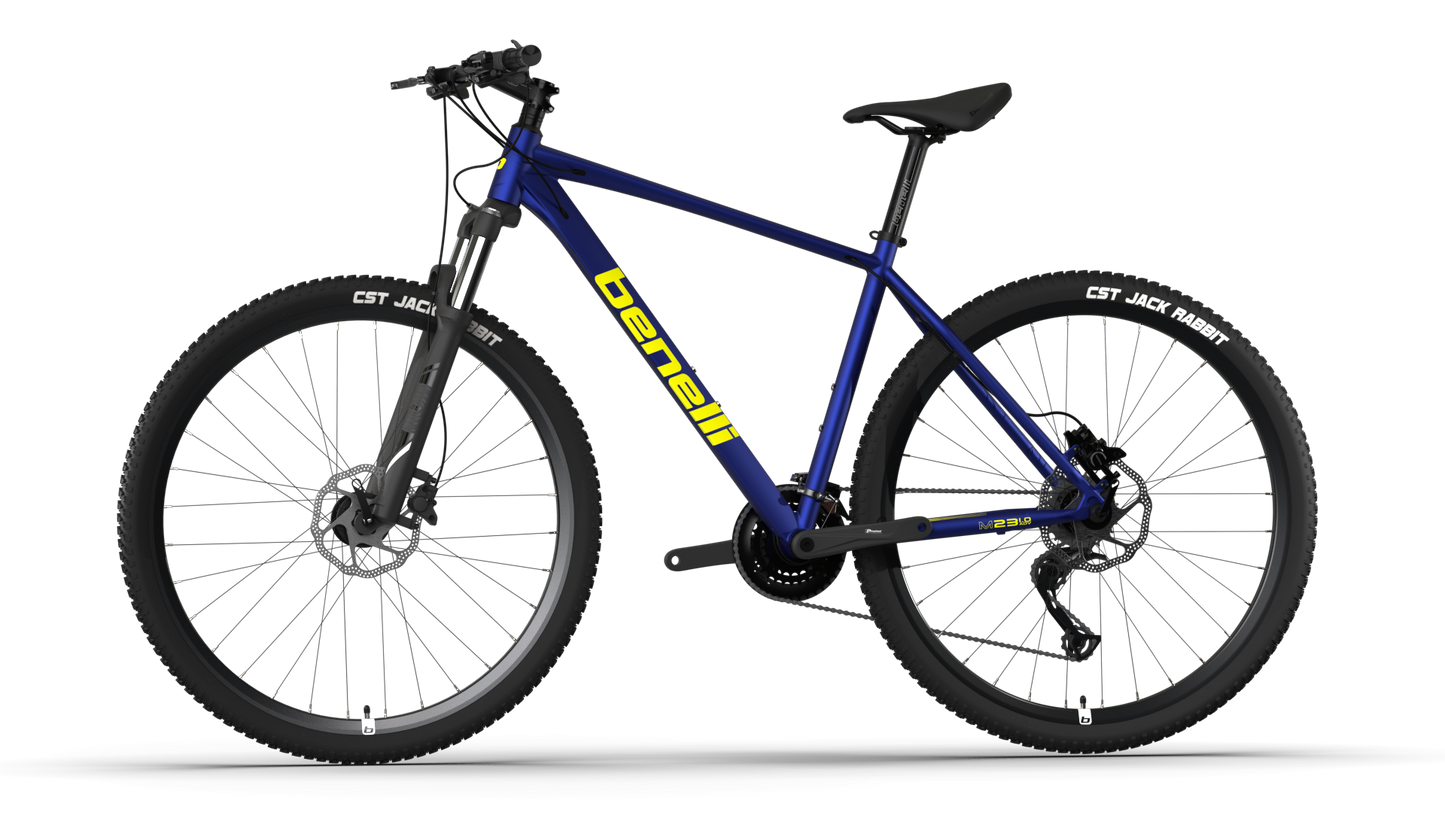 BICICLETA BENELLI M23 1.0 ADV AL 29 OCEAN BLUE YELLOW | SKU: BBM231ADAL29BLYE#