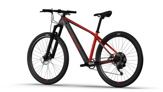 BICICLETA BENELLI M23 4.0 PRO CARB 29 DARK GREY RED | SKU: BBM234PRCB29GRRD#