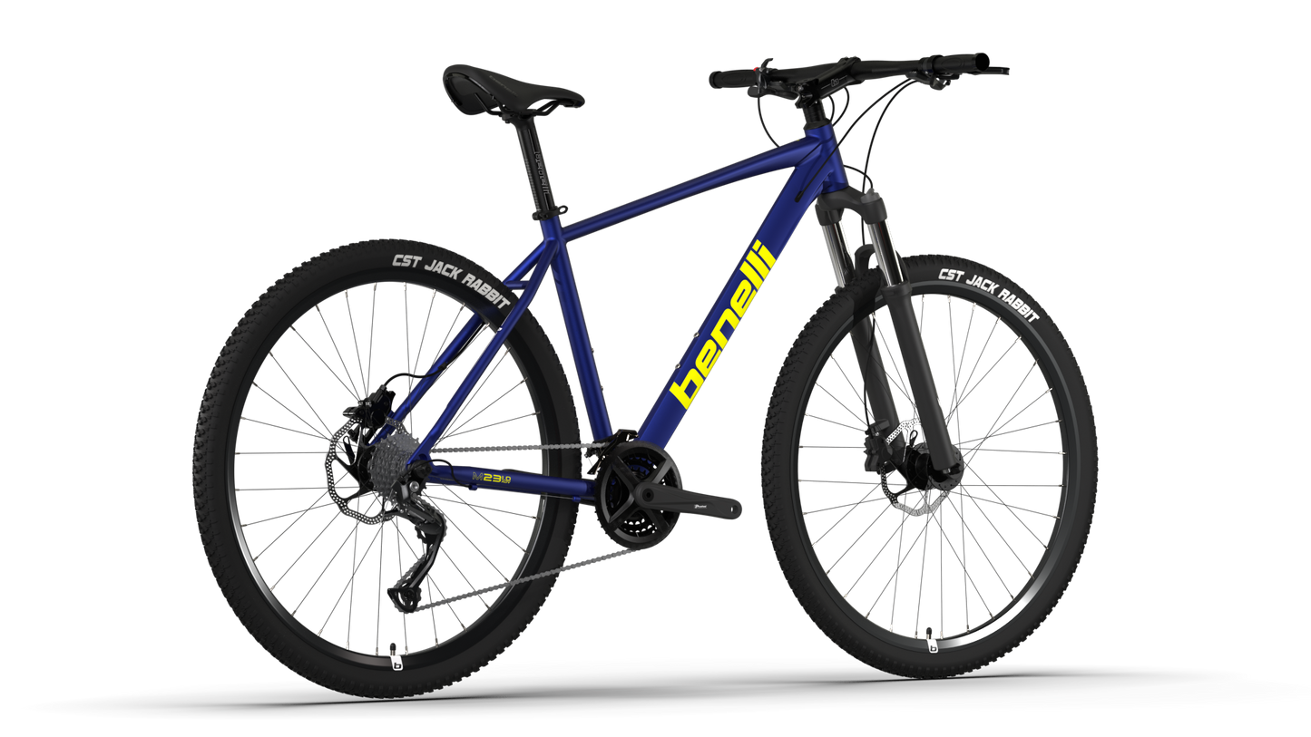 BICICLETA BENELLI M23 1.0 ADV AL 29 OCEAN BLUE YELLOW | SKU: BBM231ADAL29BLYE#