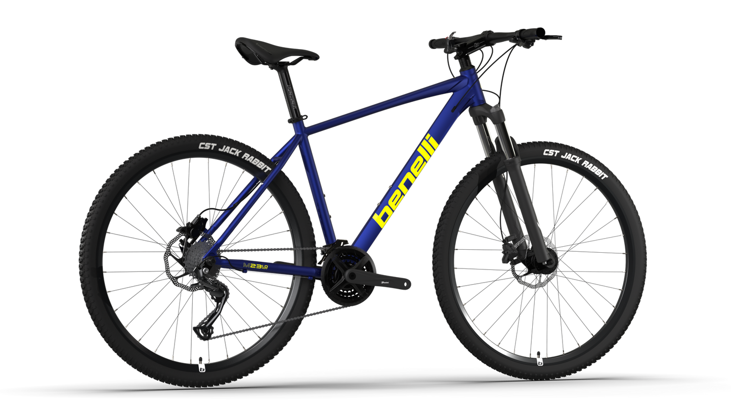 BICICLETA BENELLI M23 1.0 ADV AL 29 OCEAN BLUE YELLOW | SKU: BBM231ADAL29BLYE#