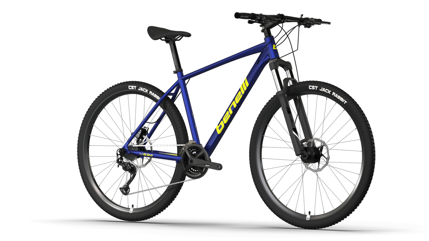 BICICLETA BENELLI M23 1.0 ADV AL 29 OCEAN BLUE YELLOW | SKU: BBM231ADAL29BLYE#