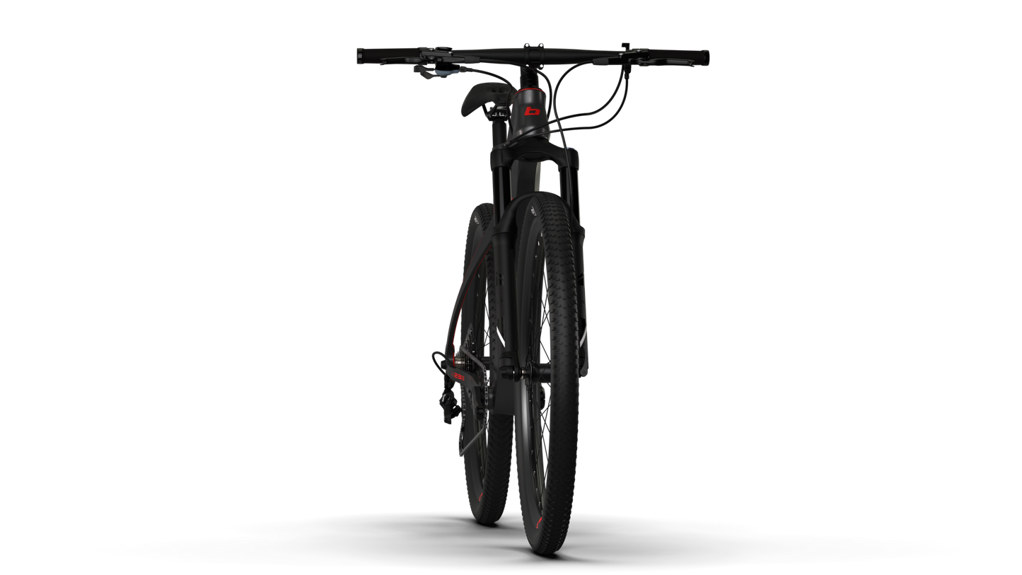 BICICLETA BENELLI M23 4.0 PRO CARB 29 DARK GREY RED | SKU: BBM234PRCB29GRRD#