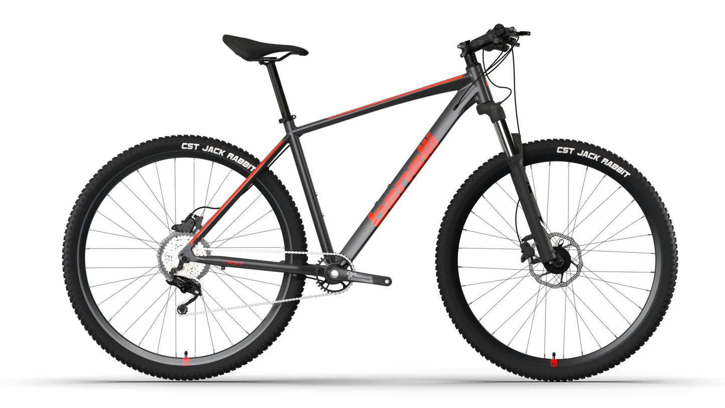 BICICLETA BENELLI M231.0 PRO AL 29 DARK GREY RED | SKU: BBM231ADAL29GRRD#