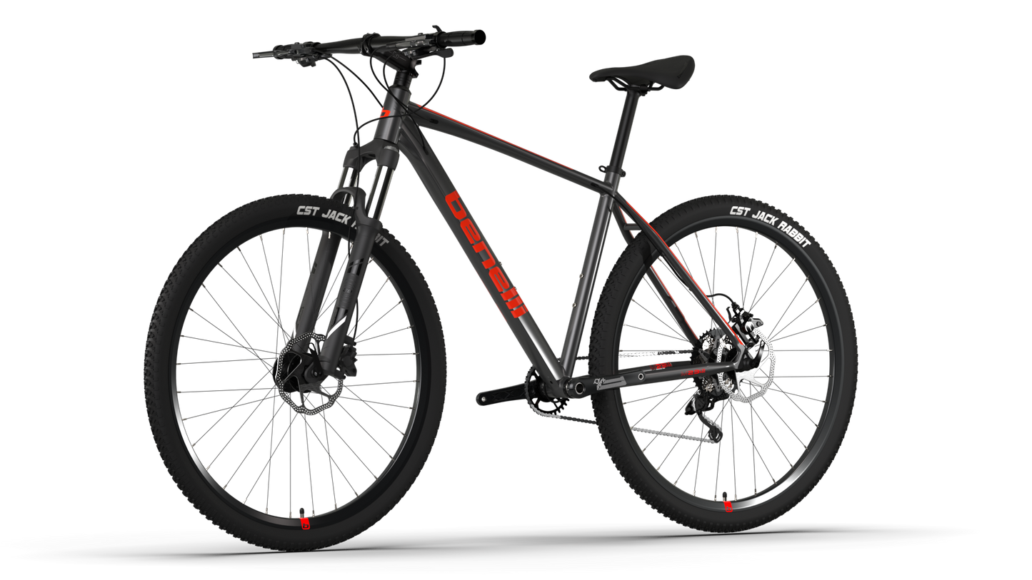 BICICLETA BENELLI M231.0 PRO AL 29 DARK GREY RED | SKU: BBM231ADAL29GRRD#