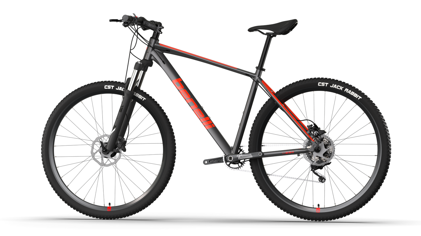 BICICLETA BENELLI M231.0 PRO AL 29 DARK GREY RED | SKU: BBM231ADAL29GRRD#