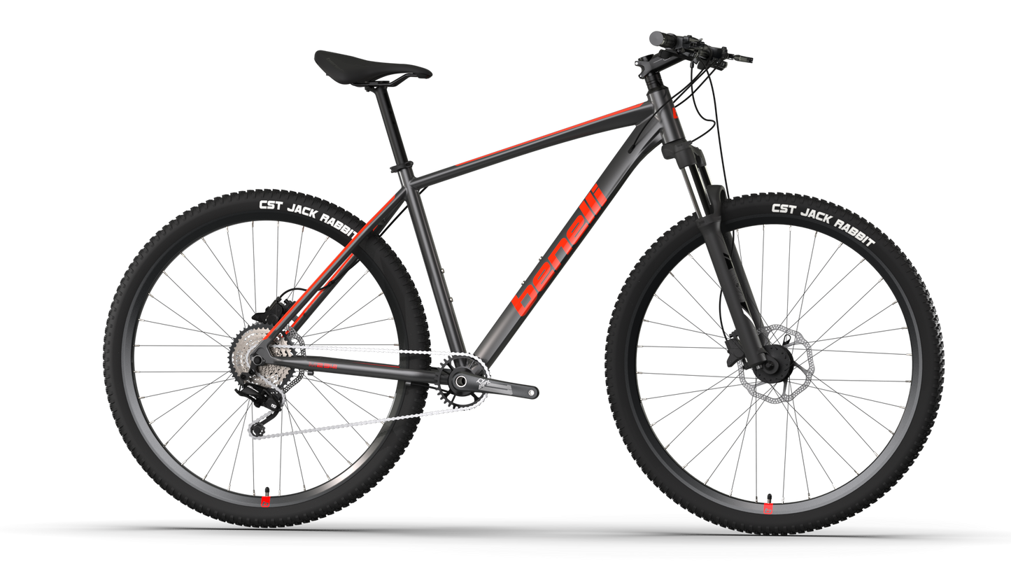 BICICLETA BENELLI M231.0 PRO AL 29 DARK GREY RED | SKU: BBM231ADAL29GRRD#