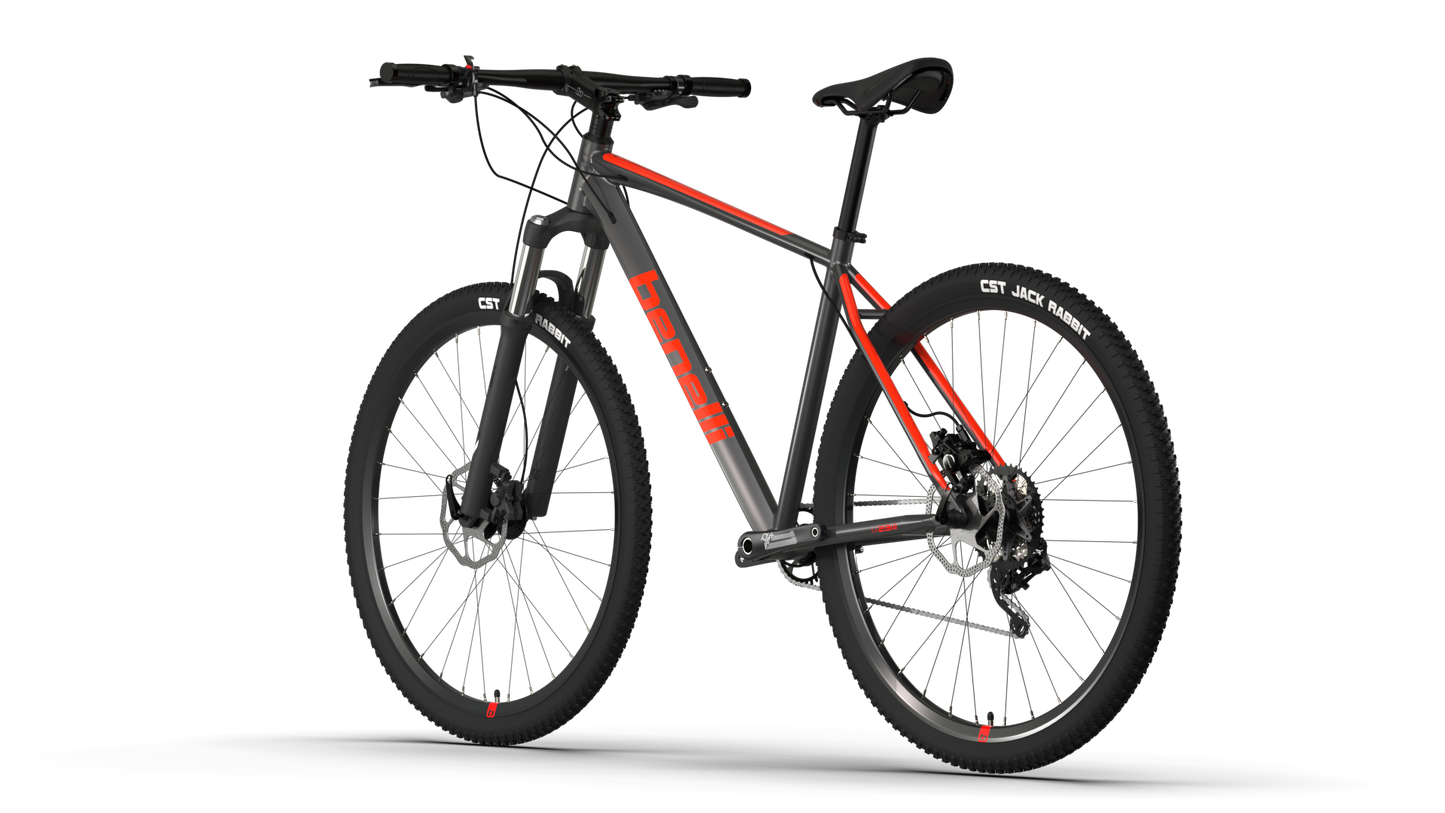 BICICLETA BENELLI M231.0 PRO AL 29 DARK GREY RED | SKU: BBM231ADAL29GRRD#