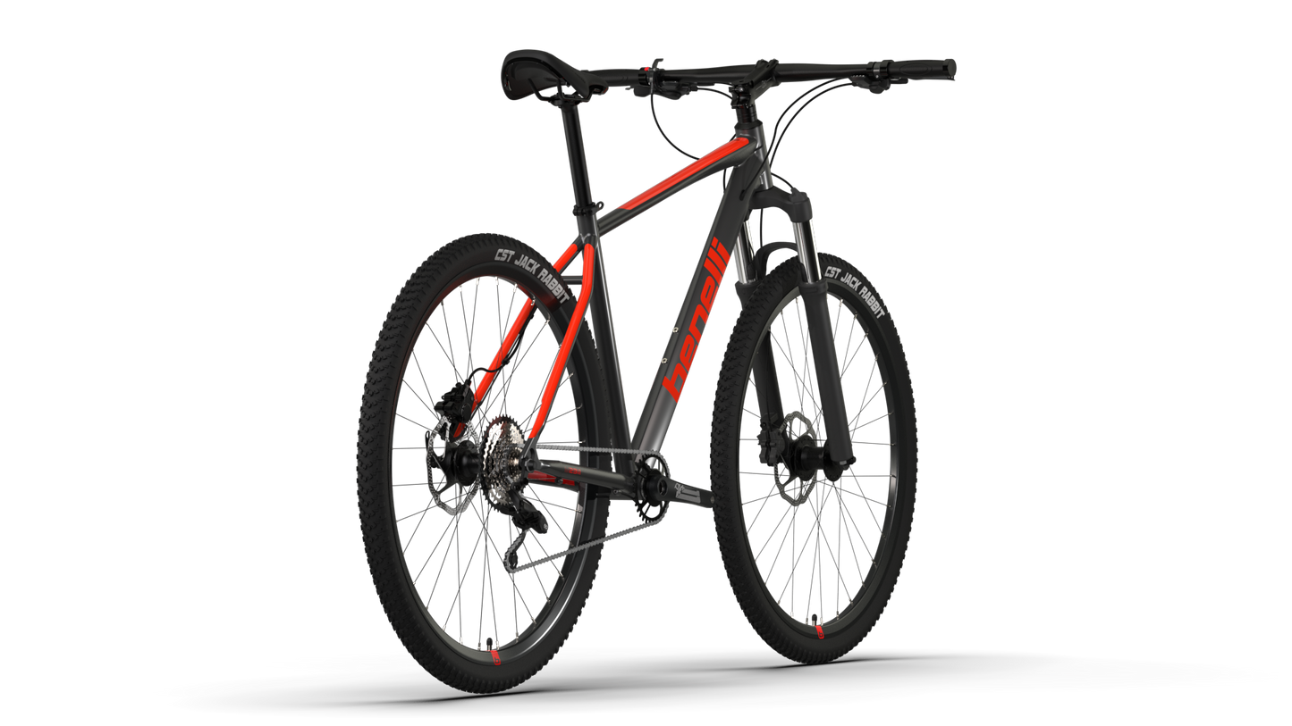 BICICLETA BENELLI M231.0 PRO AL 29 DARK GREY RED | SKU: BBM231ADAL29GRRD#
