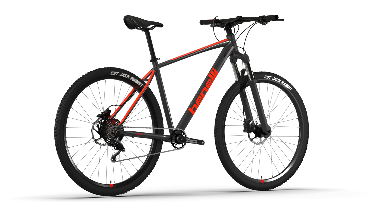 BICICLETA BENELLI M231.0 PRO AL 29 DARK GREY RED | SKU: BBM231ADAL29GRRD#