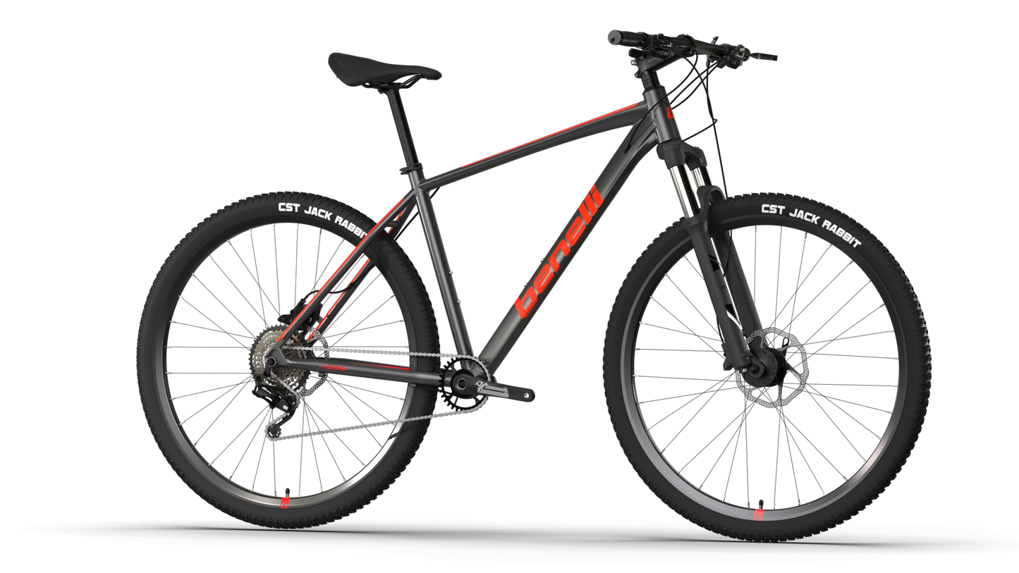 BICICLETA BENELLI M231.0 PRO AL 29 DARK GREY RED | SKU: BBM231ADAL29GRRD#