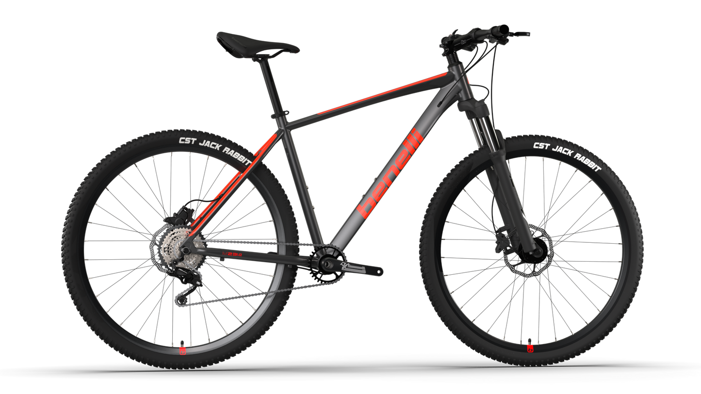 BICICLETA BENELLI M231.0 PRO AL 29 DARK GREY RED | SKU: BBM231ADAL29GRRD#