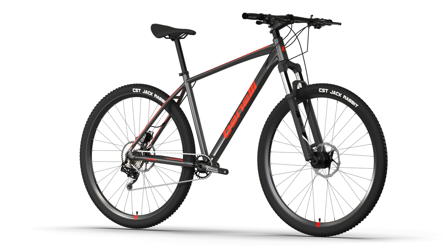 BICICLETA BENELLI M231.0 PRO AL 29 DARK GREY RED | SKU: BBM231ADAL29GRRD#