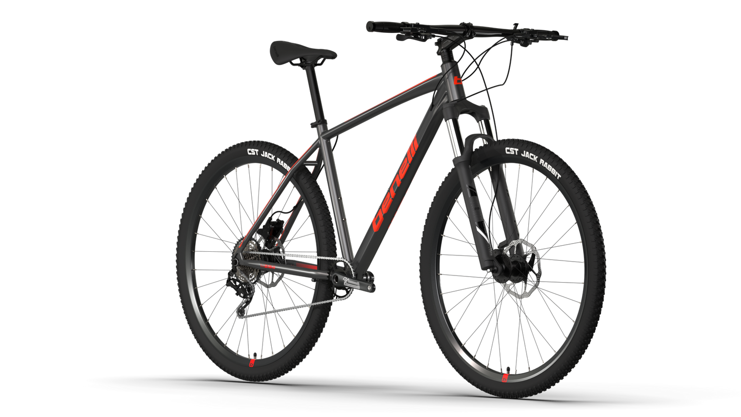 BICICLETA BENELLI M231.0 PRO AL 29 DARK GREY RED | SKU: BBM231ADAL29GRRD#