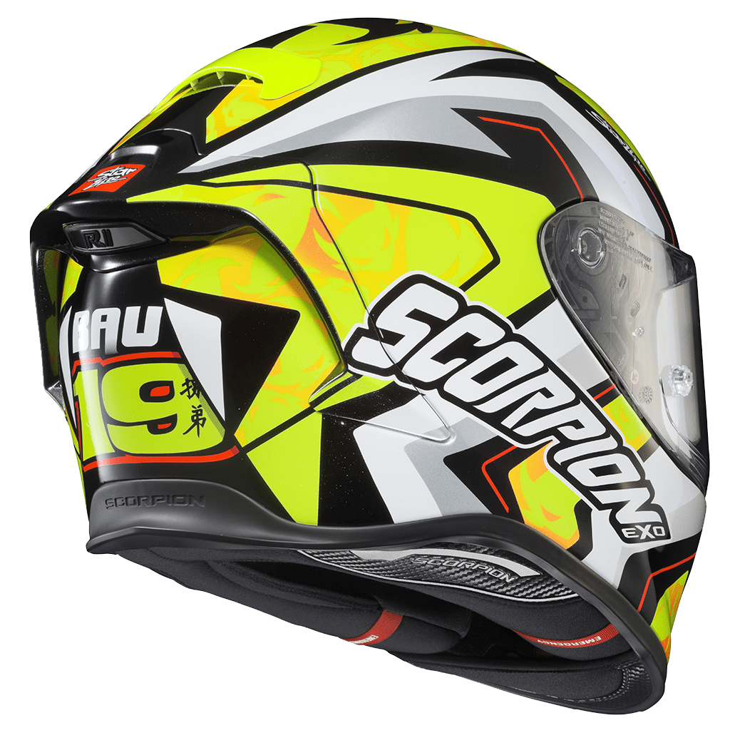 EXO-R1 AIR FULL FACE HELMET BAUTISTA LS | RED/WHITE/BLUE | SKU: 75-1361#