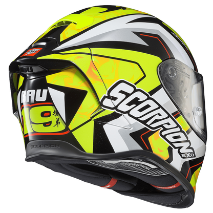 EXO-R1 AIR FULL FACE HELMET BAUTISTA LS | RED/WHITE/BLUE | SKU: 75-1361#