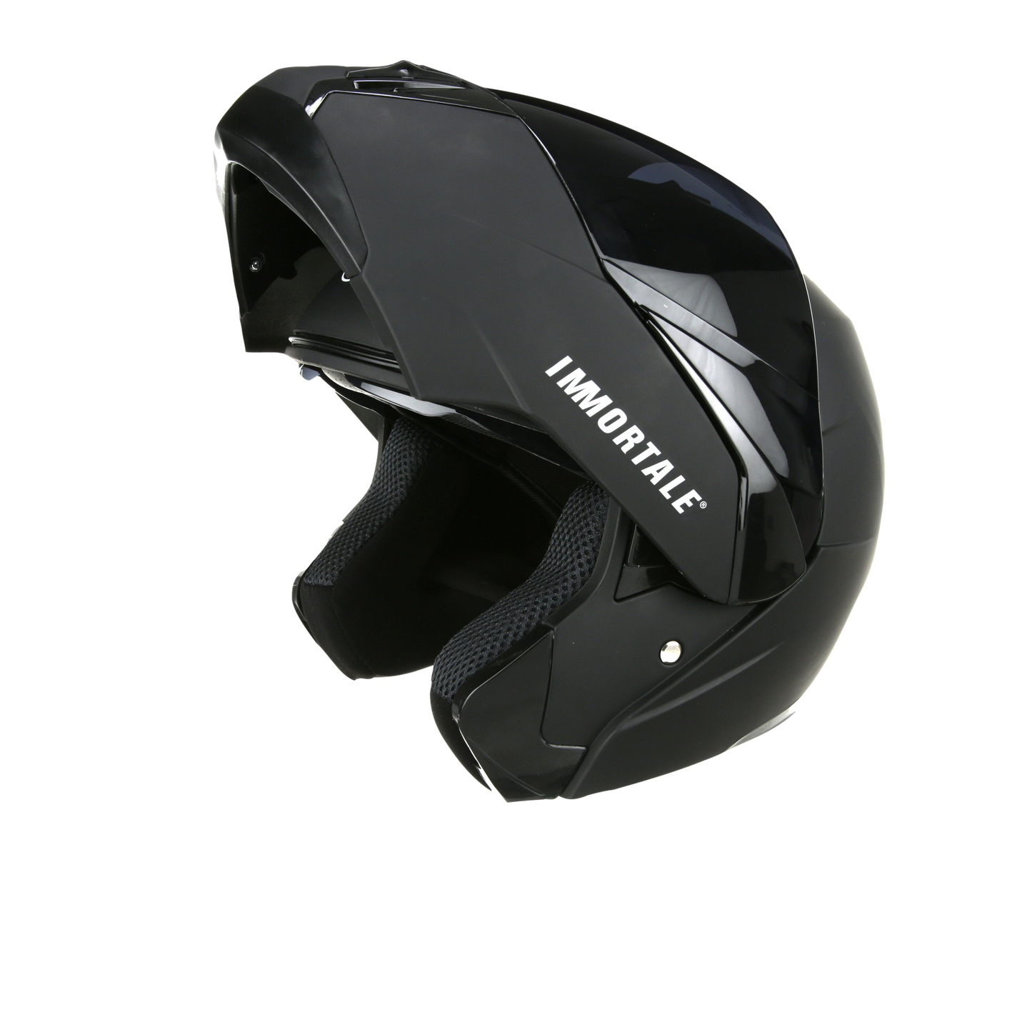CASCO IMMORTALE ROBIN | VISOR NEGRO | SKU: IMROBBLKM-#
