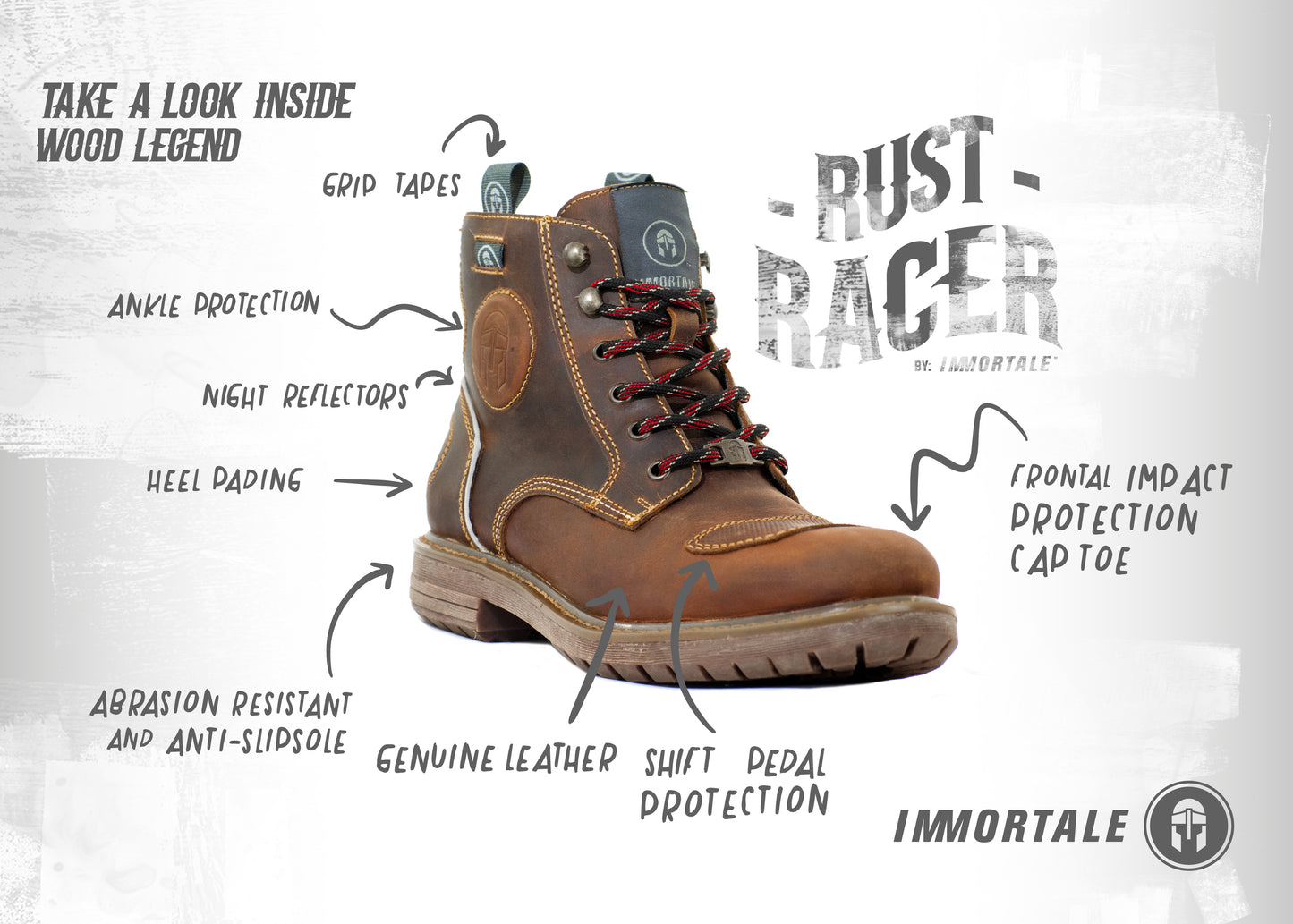 BOTAS LEGEND CAFE IMMORTALE | SKU: USIMLEGCAF-#
