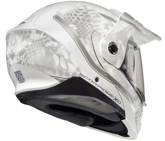SCORPION EXO EXO-AT960 MODULAR HELMET KRYPTEK | WHITE | SKU: 75-2227#