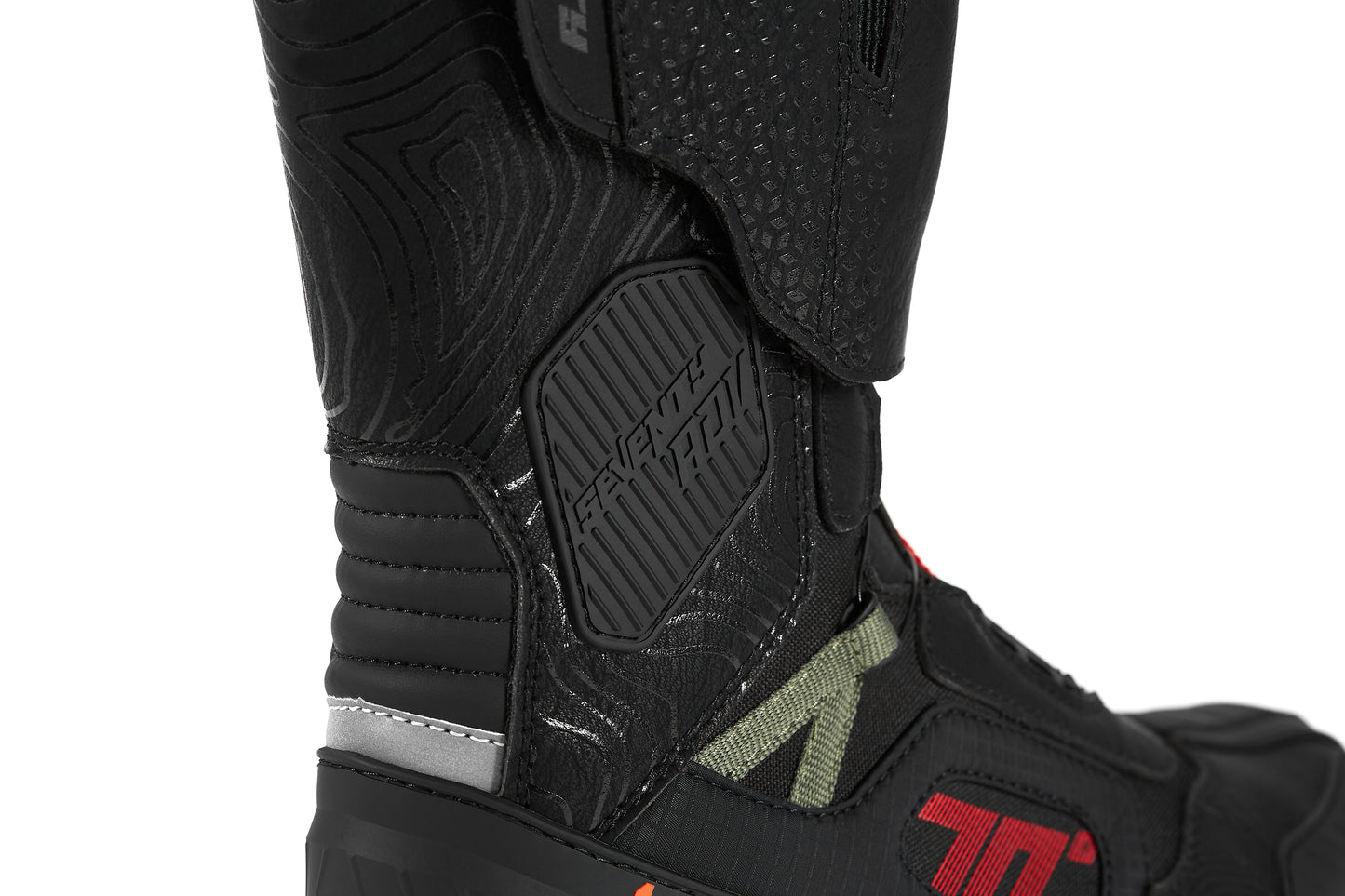 BOTA SD-BA6 STELVIO ALTA NEGRA/ROJA/VERDE | SKU: SD3700602#